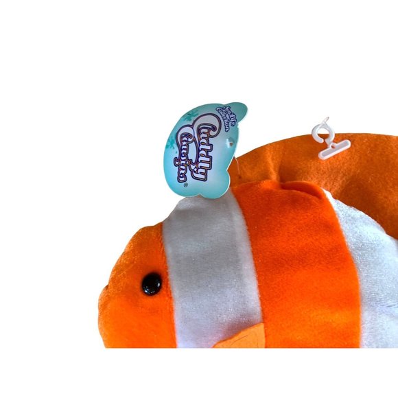 New Cuddly Cousins Sealife Collection Clown Fish 9.5 in Length Plush Stuffed Ani - Picture 2 of 3